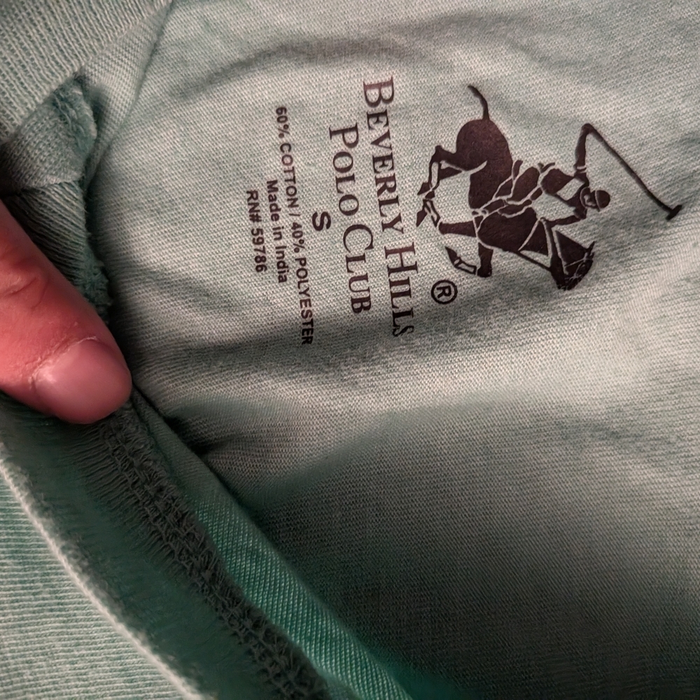 Beverly Hills Polo Club Green Shirt